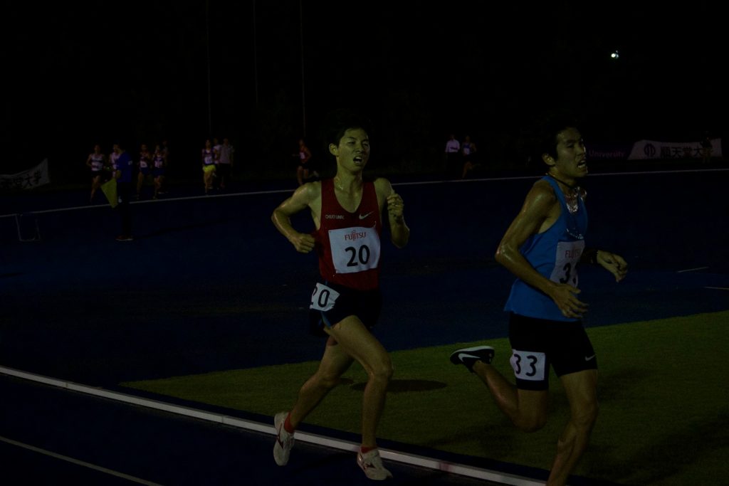 2018-07-07 順大記録会 5000m 8組 00:14:36.07